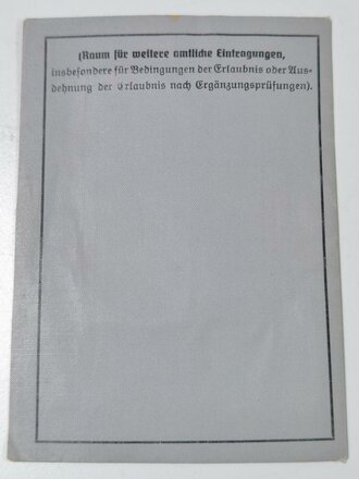 Papiernachlass eines Angehörigen der Panzer Aufklärungs Abteilung 17 mit dem seltenen "Ausweis für Grabenkämpfer"