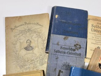 Kaiserreich und 1.Weltkrieg, Konvolut Literatur, nicht...