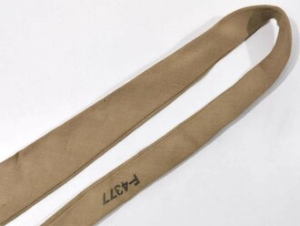 Frankreich nach 1945, Krawatte F-4377, Länge 109 cm, gebraucht, fleckig