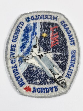 U.S. NASA, Patch, Space Shuttle Mission STS-65 Columbia OV-102, "IML1 Bondar Hilmers Thagard Merbold Readdy Grabe Oswald Mission"