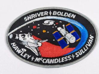 U.S. NASA, Patch, Space Shuttle Mission STS-31, "Shriver Bolden Hawley Mc Candless Sullivan"