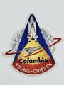 U.S. NASA, Patch, Space Shuttle Mission STS-1 Columbia OV-102, "Young Crippen"