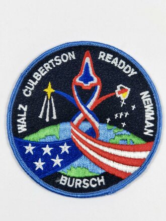 U.S. NASA, Patch, Space Shuttle Mission STS-51 Discovery OV-103, "Walz Culbertson Readdy Newman Bursch"