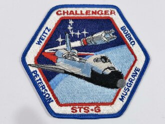 U.S. NASA, Patch, Space Shuttle Mission STS-6 Challenger OV-099, "Weitz Bobko Peterson Musgrave"