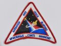 U.S. NASA, Patch, Space Shuttle Mission STS-39 Discovery OV-103, "Harbaugh Hieb Veach Bluford Mc Monagle Coats Hammond"