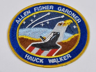 U.S. NASA, Patch, Space Shuttle Mission STS-51A Discovery OV-103, "Allen Fisher Gardner Hauck Walker"