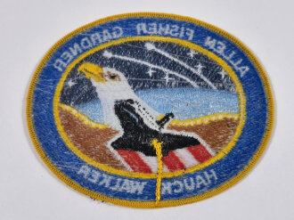 U.S. NASA, Patch, Space Shuttle Mission STS-51A Discovery OV-103, "Allen Fisher Gardner Hauck Walker"