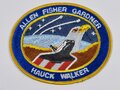 U.S. NASA, Patch, Space Shuttle Mission STS-51A Discovery OV-103, "Allen Fisher Gardner Hauck Walker"