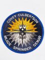 U.S. NASA, Patch, Space Shuttle Mission STS-38 Atlantis OV-104 , "Covey Culbertson Meade Springer Gemar"