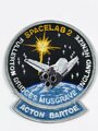 U.S. NASA, Patch, Space Shuttle Mission STS-51-F Challenger OV-099,  "Spacelab 2 Fullerton Bridges Musgrave England Heinze Acton Bartoe"