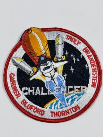 U.S. NASA, Patch, Space Shuttle Mission STS-8 Challenger OV-099, "Gardner Bluford Thornton Truly Brandenstein"