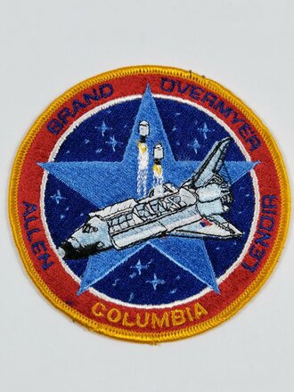 U.S. NASA, Patch, Space Shuttle Mission STS-5 Columbia OV-102, "Brand Duermeyer Allen Lenoir"