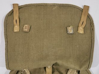 Brotbeutel Wehrmacht in Tropenausführung, ungetragenes Stück datiert 1942