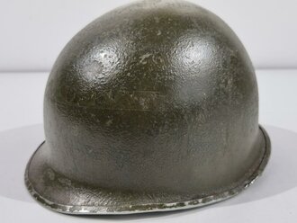 U.S. WWII steel helmt. original paint and chin strap
