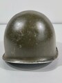 U.S. WWII steel helmt. original paint and chin strap