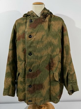 Luftwaffe Wintertarnjacke sumpftarn. Leicht getragenes Stück mit diversen Beschädigungen, Farbfrisch