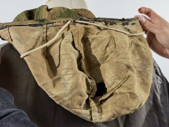 Luftwaffe Wintertarnjacke sumpftarn. Leicht getragenes Stück mit diversen Beschädigungen, Farbfrisch