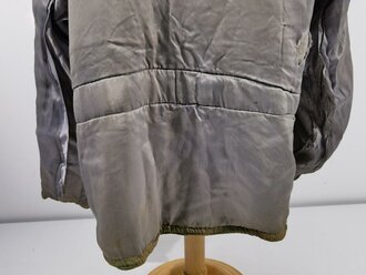 Luftwaffe Wintertarnjacke sumpftarn. Leicht getragenes Stück mit diversen Beschädigungen, Farbfrisch