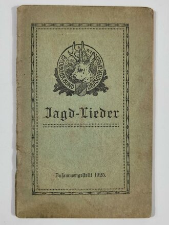 "Jagdlieder", Badischer Bund Deutscher...