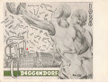 Studentenverbindung/Burschenschaft, Postkarte "Absolvia 1938 Deggendorf", 1938