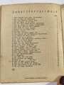 Studentenverbindung/Burschenschaft, Liederbuch, 32 Seiten, Frankfurt/Heidelberg/Tharandt/Dresden, mit Extra-Liedblatt von (Prof.) Dr. Georg Oertel, Universität Mainz, 14 x 11 cm