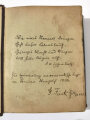 Studentenverbindung/Burschenschaft, Liederbuch des Wingolf, mit handschriftl. Widmung "Bonner Wingolf" 1906, 8 Biernägel, Gannzfarbschnitt, 636 Seiten, Leipzig 1893