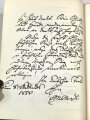 Studentenverbindung/Burschenschaft, Allgemeines Deutsches Kommersbuch, mit handschriftl. Widmung "Mannheim 11.2.72", 8 Biernägel, Gannzfarbschnitt, 543 Seiten, Moritz Schauenburg, Lahr 1970