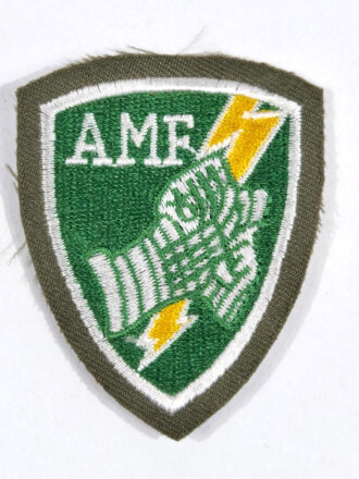 NATO, Abzeichen/Patch, AMF (Allied Command Europe Mobile Force), Heidelberg (Campbell Barracks), ca. 6,5 x 5 cm