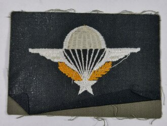Frankreich nach 1945, Stoffabzeichen/Badge, Parachutiste de larmée française