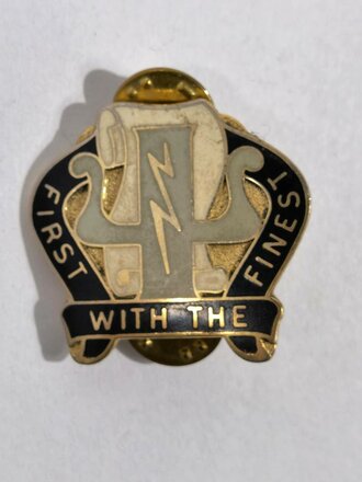 U.S. Army, Insignia, "First with the Finest",...