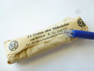 24 Seiten oder Rückenhaken RZM Aluminium silbern,  Neuwertig Originalverpackt