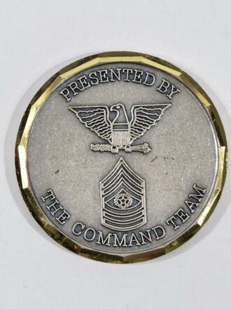 U.S. Army, Challenge Coin, "Medical Departement...
