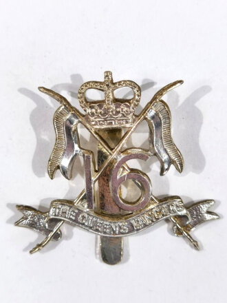 British Army, Badge "16 The Queens Lancers",...