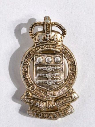 British Army, Badge "SUA TELA TONANTI", Royal Army Ordnance Corps, Artillery, gebraucht