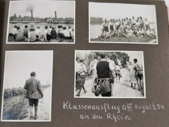 Italienfahrt der Hitler Jugend 1936. Konvolut eines Teilnehmer des Deutschen Jungvolk Fahnlein 2/1/170 Offenburg Ost.