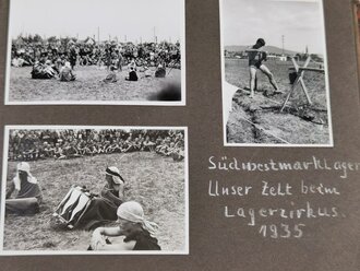 Italienfahrt der Hitler Jugend 1936. Konvolut eines Teilnehmer des Deutschen Jungvolk Fahnlein 2/1/170 Offenburg Ost.