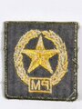 Niederlande nach 1945, Stoffabzeichen, "PM", Schießabzeichen, selten
