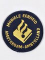 Niederlande, Polizei, Abzeichen/Patch "Mobiele Eenheid Amsterdam Amstelland", ungebraucht