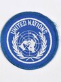 UN, United Nations, Stoffabzeichen, Patch