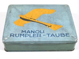 Zigarettendose " Manoli Rumpler Taube" Guter Zustand