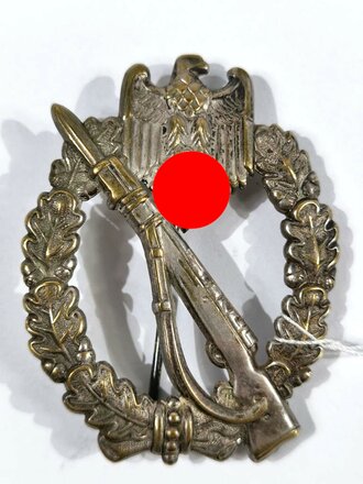 Infanterie Sturmabzeichen in silber, Buntmetall versilbert