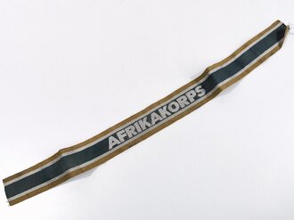 Ärmelband " Afrikakorps" für Angehörige des Heeres, Gesamtlänge 44,5cm