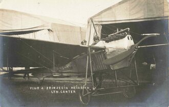 Fotopostkarte "Flug d. Prinzessin Heinrich Ltn....