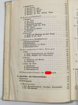 "HJ im Dienst" Ausbildungsvorschrift für die Ertüchtigung der Deutschen Jugend. 352 Seiten, guter Zustand