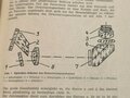 Nationale Volksarmee der DDR, Dienstvorschrift "DV-41/56 Richtkreis PAB 2a" datiert 1968 mit 32 Seiten