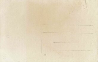 Aufnahme einer Gruppe Feldgrauer mit schwerer Feldhaubitze, 9 x 14 cm