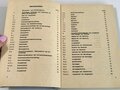Nationale Volksarmee der DDR, Dienstvorschrift "A 256/1/212 , 122 mm Haubitze M30, Beschreibung und Nutzung" datiert 1978 mit 256 Seiten