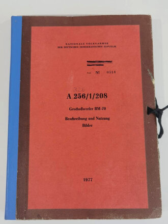 Nationale Volksarmee der DDR, Dienstvorschrift "A...