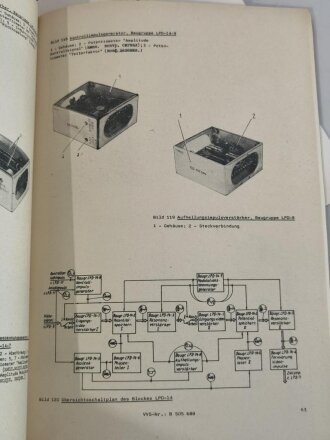 Nationale Volksarmee der DDR, Dienstvorschrift "A 326/1/333 Artillerie Funkmeßaufklärungsstation 1RL-232, Bilder" datiert 1983, Nicht auf Vollständigkeit geprüft