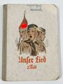 "Unser Lied" Singebuch für Schule und Leben, Erster und Zweiter Teil, jeweils stärker gebraucht